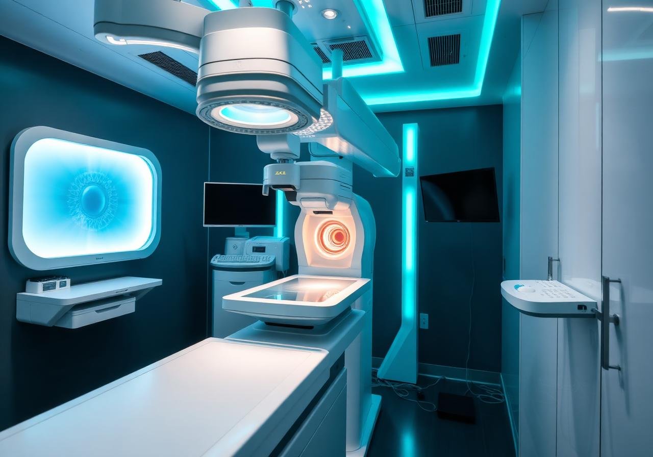 Advanced laser vision correction equipment